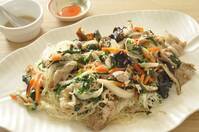 豚ニラビーフン