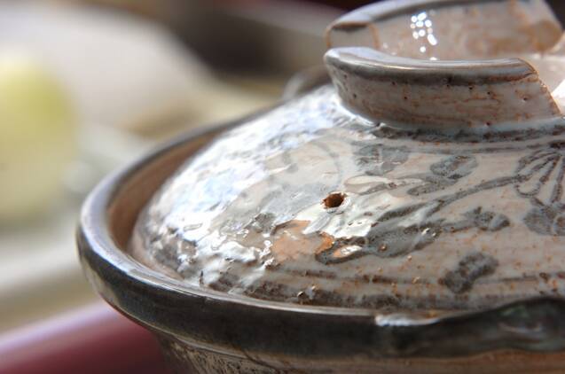 サンマとたっぷりゴボウの土鍋ご飯の作り方の手順4