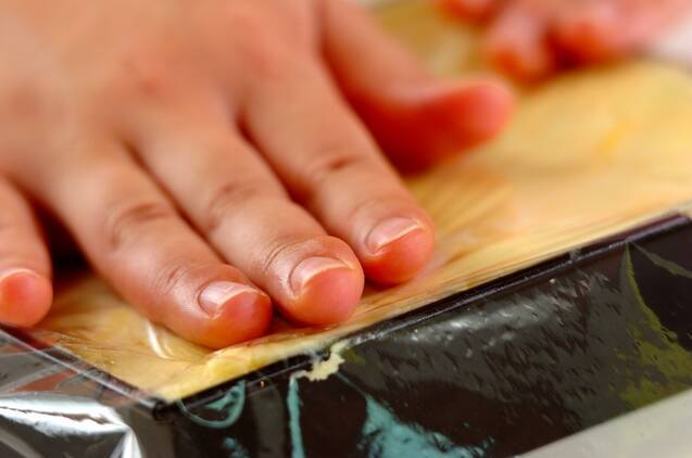 スイートポテトバーケーキの作り方の手順8