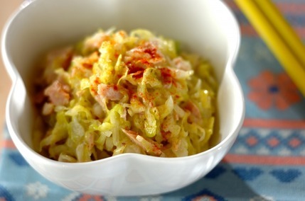 キャベツとツナのサラダ