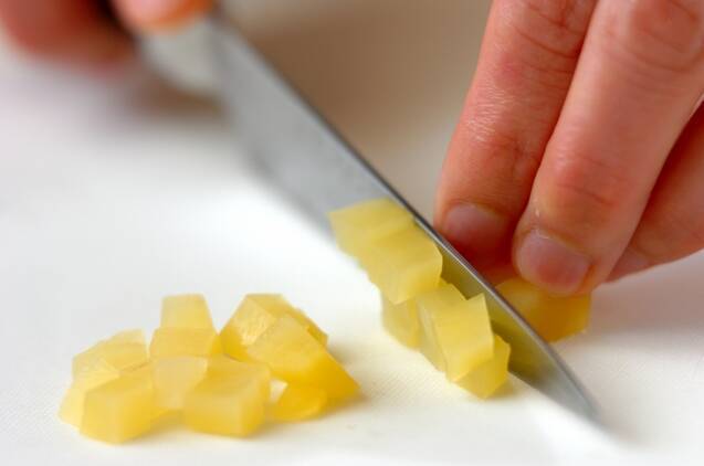 たくあん納豆の作り方の手順1