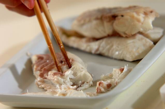 鯛そぼろの作り方の手順1