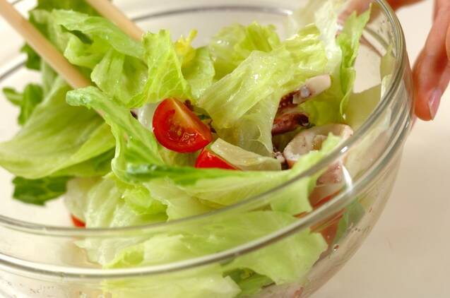 イカのサラダの作り方の手順4