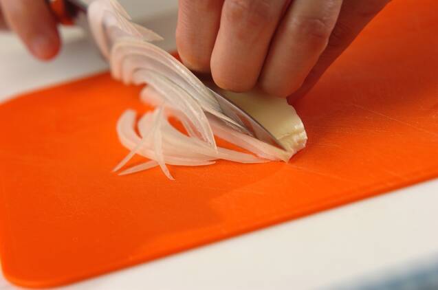 マグロの漬け丼の作り方の手順1