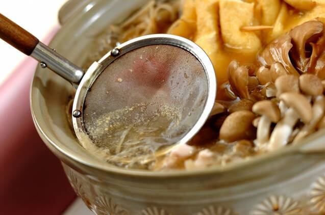 豚ゴボウ鍋の作り方の手順6