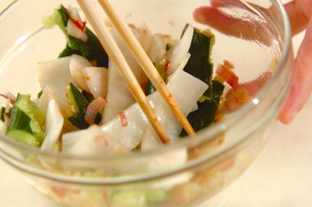 ピリ辛たたきキュウリの作り方の手順5