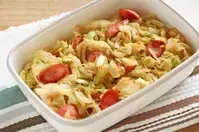 まとめて作り置き！キャベツとソーセージのクミン炒め  by つくおき　nozomiさん