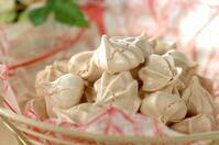 簡単！卵白1個でメレンゲクッキー ほうじ茶風味