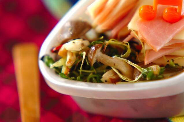 キノコのガーリックソテー