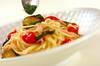 ズッキーニとベーコンのスパゲティーの作り方の手順5