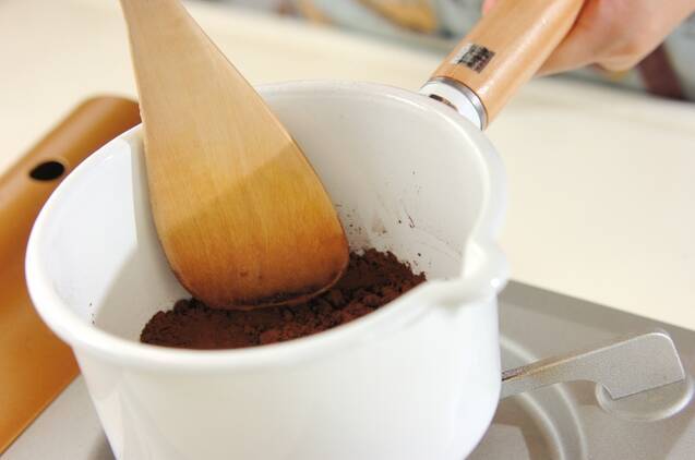 ソイココアの作り方の手順1