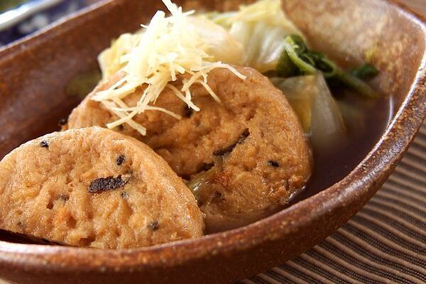 がんもどきと白菜のさっと煮