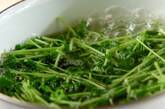 簡単！豆苗の白和え by杉山 遊さんの作り方2