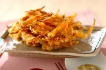 カボチャのかき揚げ