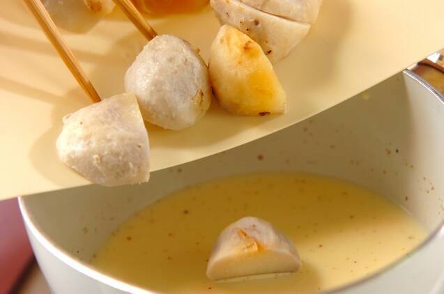 里芋のグラタンの作り方の手順2