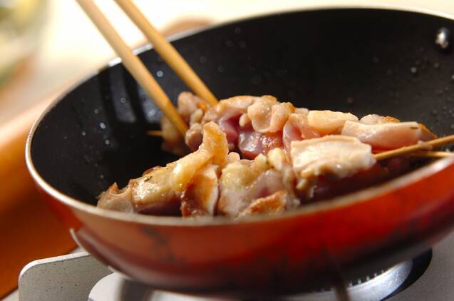 ハーブチキンのブロシェットの作り方の手順2