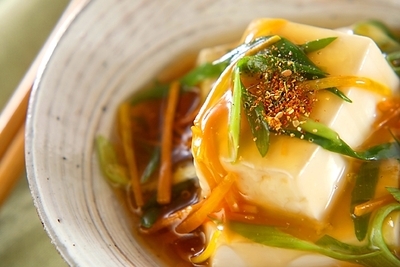 絹ごし豆腐のとろーり和風あんかけ 副菜 レシピ 作り方 E レシピ 料理のプロが作る簡単レシピ