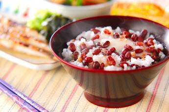 小正月の小豆がゆ