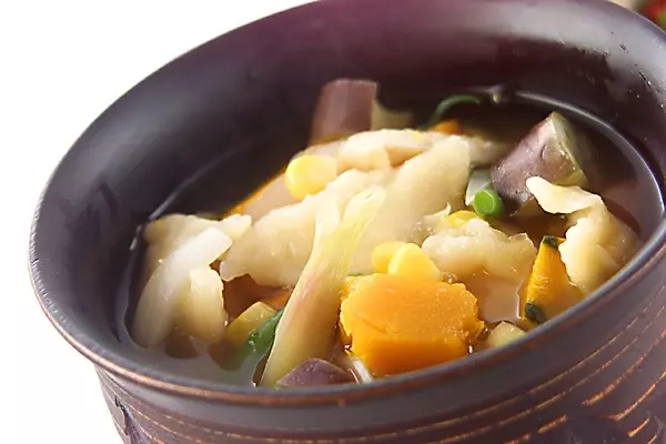 野菜のすいとん汁 レシピ 作り方 E レシピ 料理のプロが作る簡単レシピ