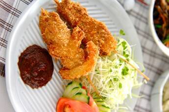 串カツ・ゴマみそダレ