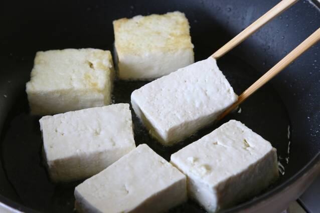 豆腐ステーキのチリソースの作り方の手順3