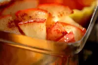 リンゴのバターソテー