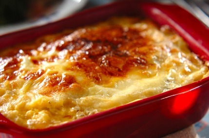 タラとジャガイモのグラタン