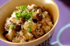 キノコの混ぜ込みご飯