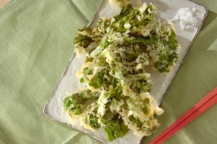 菜の花の天ぷら