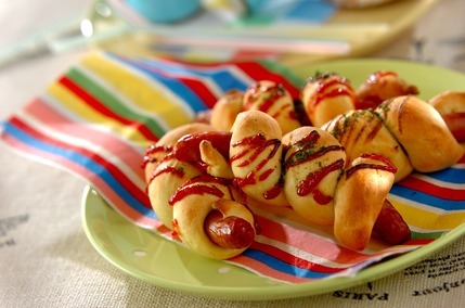 カレーウィンナーロール