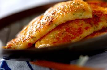 ジャガイモのペタンコネギ焼き