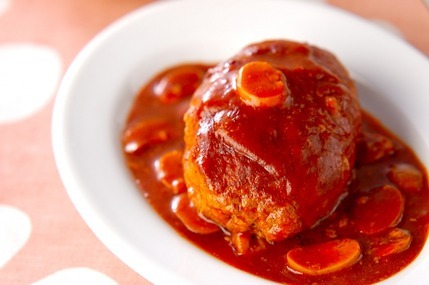 オーブンでふっくら！包み焼きハンバーグ