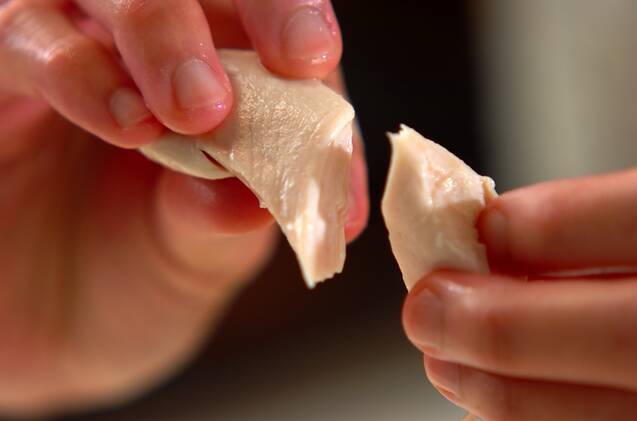 鶏ささ身の中華サラダの作り方の手順2