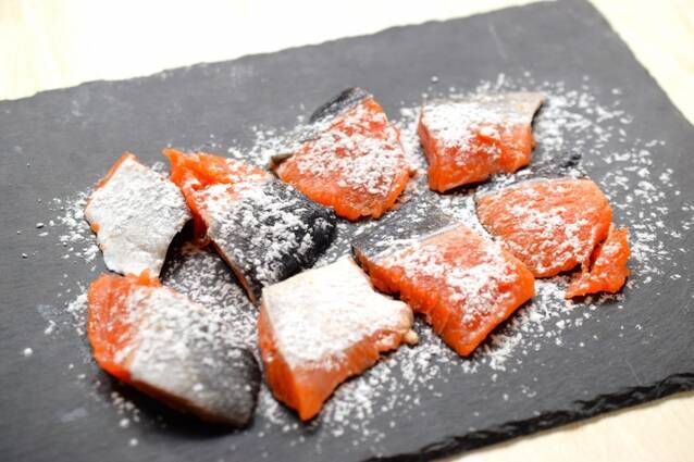 鮭と野菜の焼きサラダの作り方の手順5