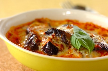 ナスのミートグラタン