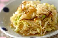 白菜の麺つゆ浅漬け