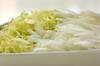 白菜の麺つゆ浅漬けの作り方の手順1