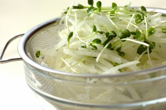 シャキシャキ大根サラダの作り方の手順2