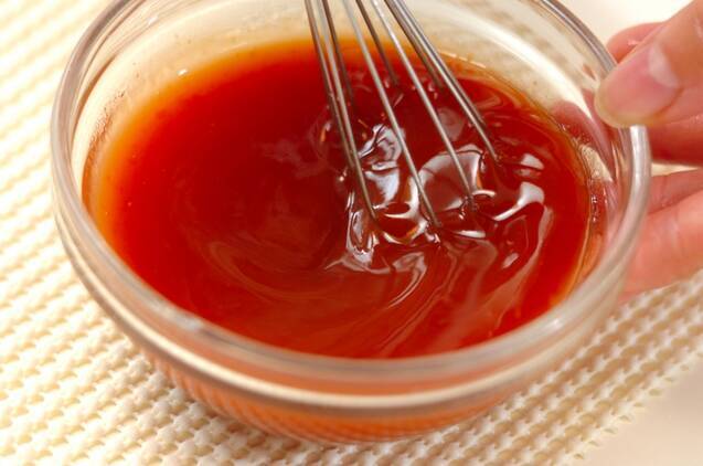 酢鶏の作り方の手順2