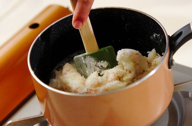 大根もちの作り方の手順2
