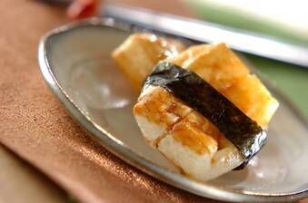 砂糖じょうゆの磯辺焼き