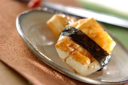 砂糖じょうゆの磯辺焼き