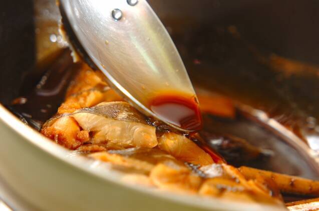 カレイの煮つけの作り方の手順4