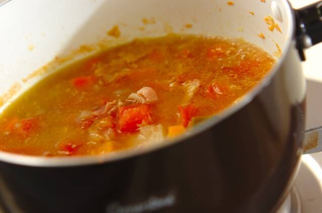 具だくさんミネストローネの作り方の手順8