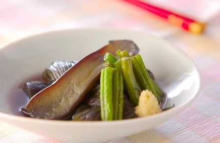 ナスの含め煮