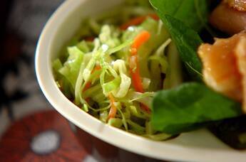 黒酢コールスロー