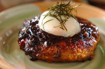 レンコン入り照り焼きビッグバーグ