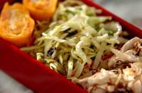 キャベツとのりの和え物