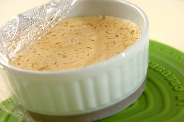 そぼろあんかけ茶碗蒸しの作り方の手順3