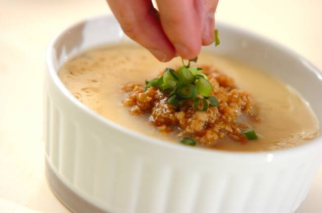 そぼろあんかけ茶碗蒸しの作り方の手順6